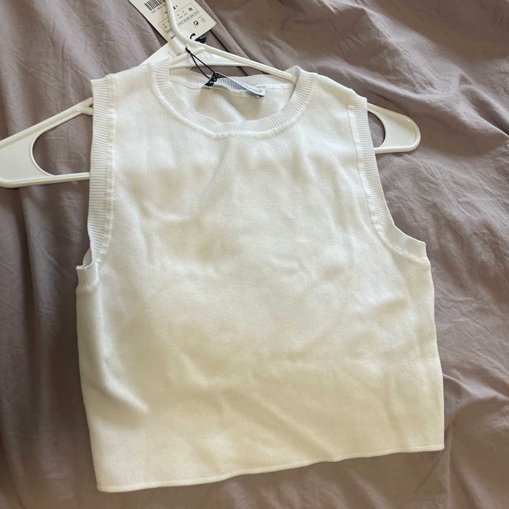 Zara cropped tank